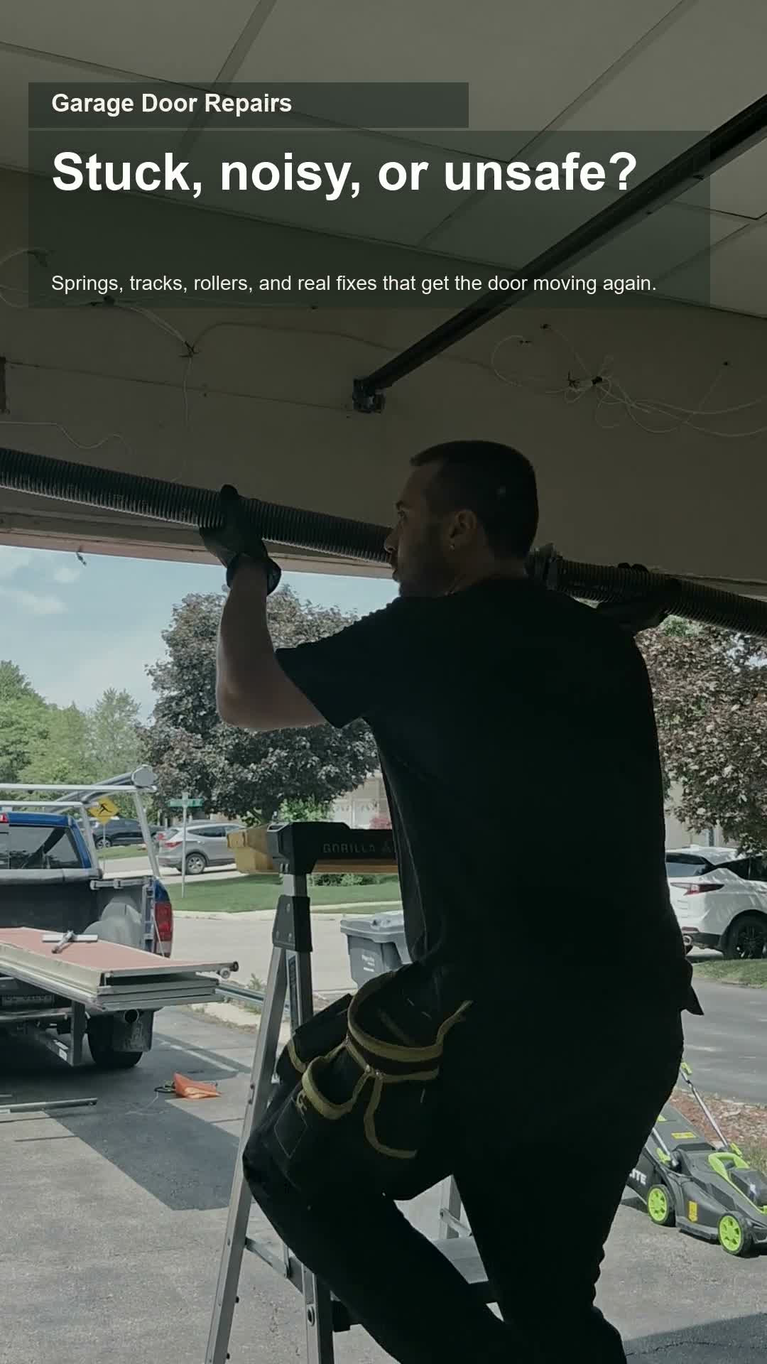 RedOak garage door repairs reel